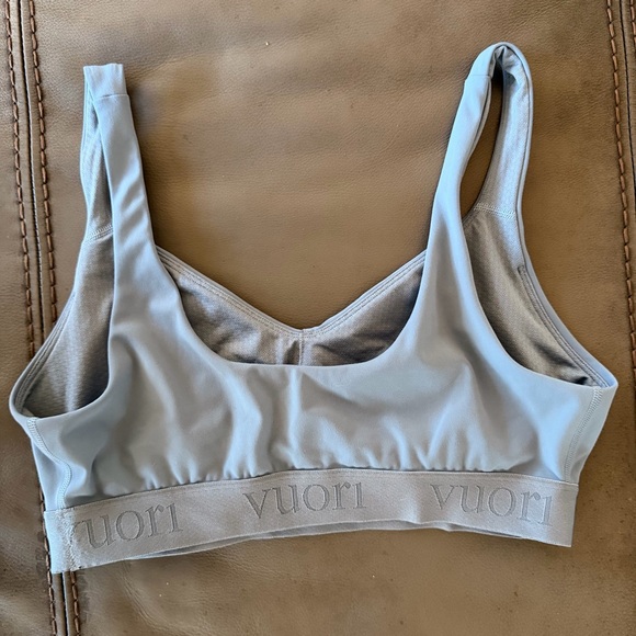 Vuori Women's Slate Blue Sports Bra - Picture 6 of 7